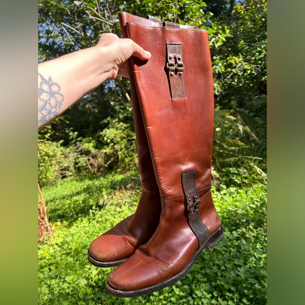 Colehaan Leather Riding Boots